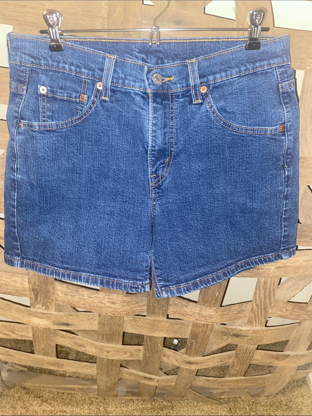 Levi's Classic Blue Denim Short